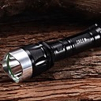 M8088 3-Mode 1xCree XR-E Q5 Rechargeable LED Flashlights(1x18650, 1200LM, Black)