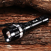M8093 Adjustable Focus 3-Mode 1xCree XM-L2 T6 Rechargeable LED Flashlights(1x18650, 1800LM, Black)