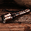 M8097 3-Mode 1xCree XR-E Q5 Rechargeable LED Flashlights(1x18650, 1200LM, Black)