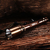 M8107 5-Mode 1xCree XM-L2 T6 LED Flashlights(2x18650, 1800LM, Copper)