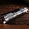 M8110 Adjustable Focus 5-Mode 1xCree XM-L2 T6 LED Flashlights(1x18650, 1800LM, Silver)