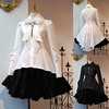 Medieval Vintage Dress Dress Crinoline Bow Tie Women