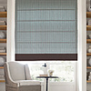 Mediterranean Cotton Roman Shade