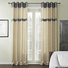 Mediterranean Geometric Rayon Energy Saving Curtain Panel