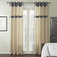Mediterranean Geometric Rayon Energy Saving Curtain Panel