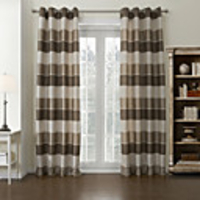Mediterranean Stripe Energy Saving Curtain Panel