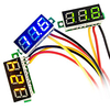 Mini DC 0-100V 3-Digital Voltmeter Red LED Voltage Panel Meter 3-Wires Lightinthebox
