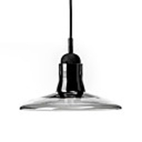 Mini Dish Shape Pendant,  1 Light,  Modern Glass Shade