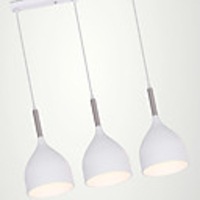 Minimalist 3 Lights Pendant In Painting Processing