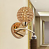 Minimalist Crystal Golden Wall Light Up Light