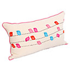 Modern Arrows Floral Cotton Decorative Pillow Cover
