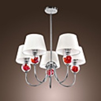 Modern Artistic 5 Light Chandelier In Vase Design
