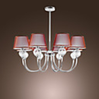 Modern Artistic 8 Light Chandelier In Glass Ball Design
