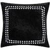 Modern Black Velvet Decorative Pillow Cover