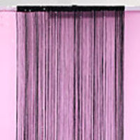 Modern Bright Crystal Curtain Line - Three Colors Available (39"W × 78"L)