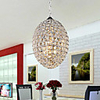 Modern Brilliant 3 Light Pendant In Ellipsoidal Design (220V-240V)