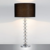 Modern Brown Table Lamp Decorate Chrome Plate