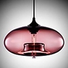 Modern Characteristic 1 Light Pendant With Transparent Shade