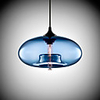 Modern Characteristic 1 Light Pendant With Transparent Shade