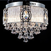 Modern Characteristic Dainty 6 Light Pendant With Crystal