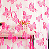 Modern Classic Butterflies Pattern Curtain Line (39"W 78"L)