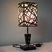 Modern Consise Design Squared Bedside/Table Lamp