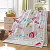 Modern Cotton Quilt Dots Cartoon Animal