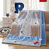 Modern Cotton Quilt Dots Cartoon Blue