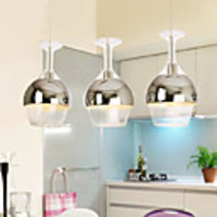 Modern Creative 3 Light Pendant in Shape Of Goblet