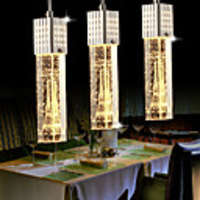 Modern Creative 3 Lights Pendant In Eiffel Design