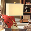 Modern Creative Bird Shape Resin Table Lamp