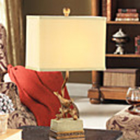 Modern Creative Bird Shape Resin Table Lamp