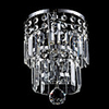 Modern Crystal 1 Lights Pendant In Crown Shape