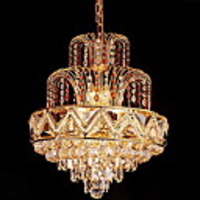 Modern Crystal Ceiling Light with 9 Lights