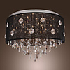 Modern Crystal Flush Mount with 20 Light