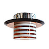 Modern Crystal Wall Light with 1 Light Cylinder Design