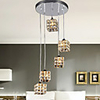 Modern Dainty 5 Light Pendant In Crystal Design (220V-240V)