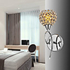 Modern Dainty Wall Light In K9 Crystal