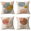 Modern Double Side Cushion Cover 4PC Soft Decorative Square Throw Pillow Cover Cushion Case Pillowcase for Bedroom Livingroom Superior Quality Machine Washable Outdoor Cushion for Sofa Couch Bed Chair Lightinthebox