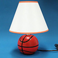 Modern E26/E27 Table Light In Basketball Design