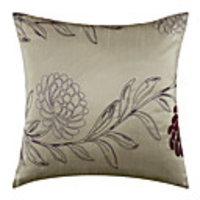 Modern Embroidery Polyester Decorative Pillow Cover