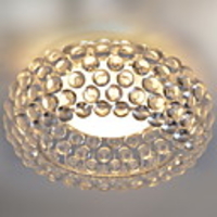 Modern Flush Mount in Elegant Round Shade