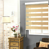 Modern Fresh Stripe Sheer Shade
