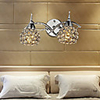Modern Golden Wall Light With 2 Lights