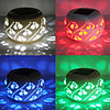 Modern Hollowed-Out LED Solar Powered Garden Light -Solar Table Light- Solar Small Night Light In Jar Design