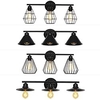 Modern Iron Art Three End Cafe Bar Corridor Exit Nostalgic Decoration Personalized Wall Lamp Lightinthebox