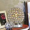 Modern K9 Crystal Table Lamp In Globe Shape