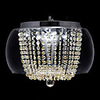 Modern Luxury 8 Light Led Pendant With Transparent Glass Shade