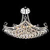 Modern Luxury Delicate 6 Light Pendant With Crystal Balls