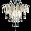 Modern Luxury Elegant 6 Light Pendant In Flower Design